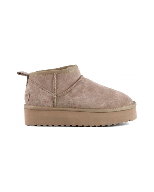 Colors Of California Gray Winter Boots