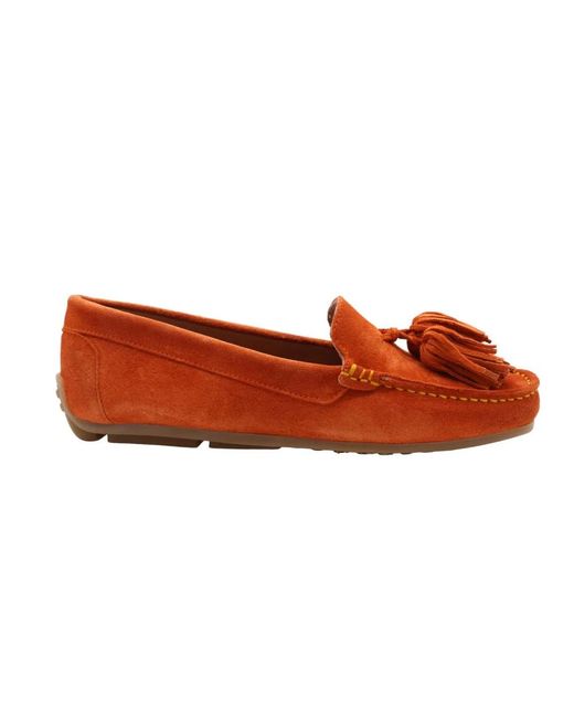 CTWLK Orange Loafers