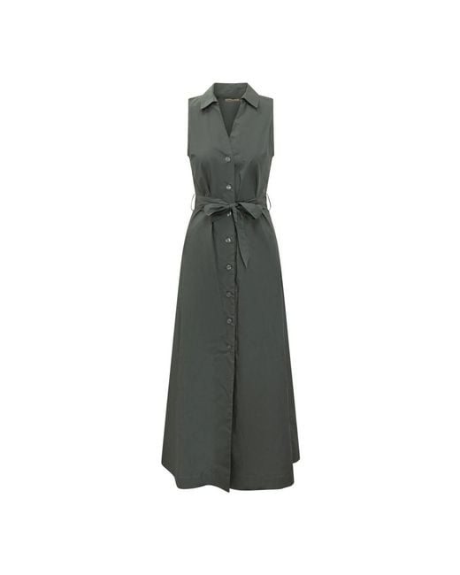 Woolrich Gray Shirt Dresses