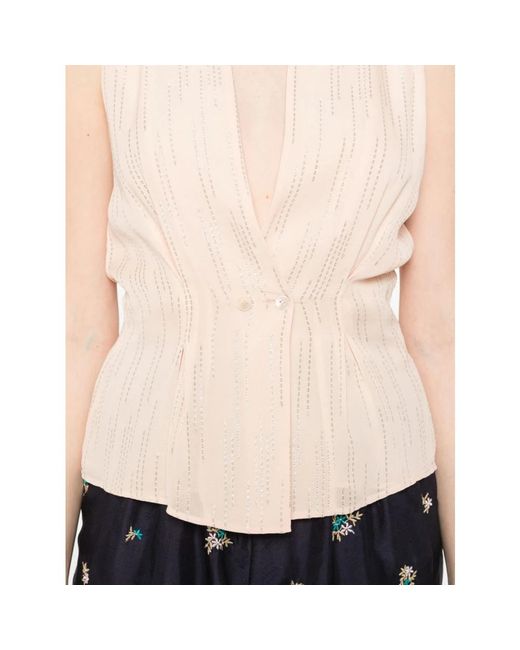 Forte_forte Pink Sleeveless Tops