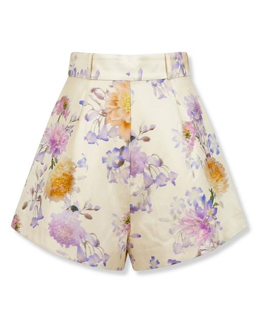 Zimmermann Multicolor Short Shorts