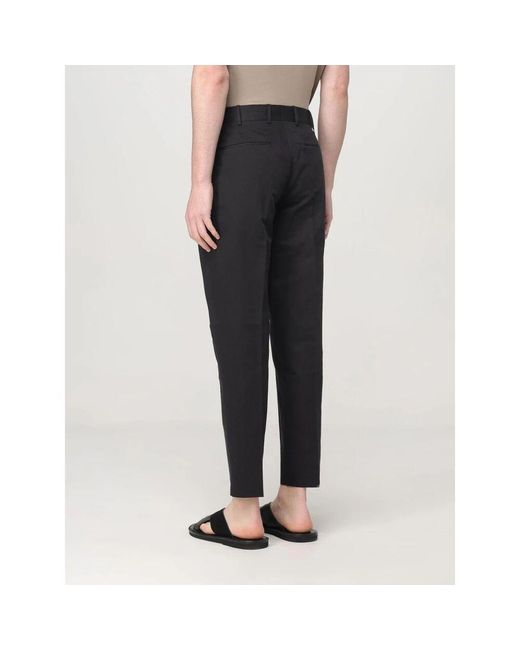 PT Torino Sandfarbene Casual Hose Für Männer in Black für Herren