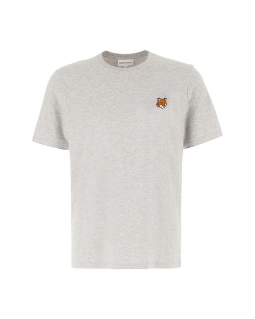 Maison Kitsuné White T-Shirts for men