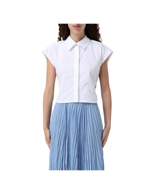MSGM Shirts in het Blue