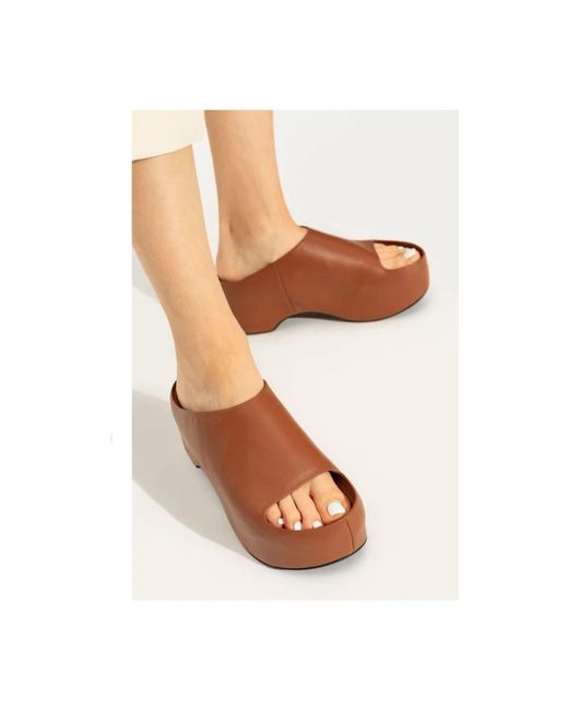 Marni Brown Wedges