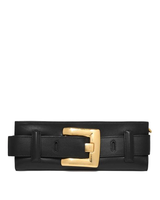 Balmain Black Shoulder Bags