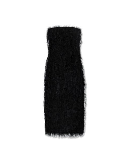 Ferragamo Black Midi Dresses
