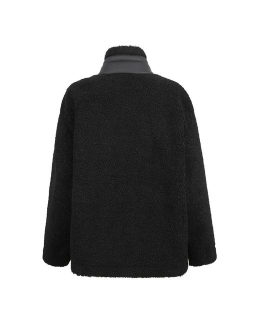 Moschino Black Schwarzer Langer Mantel Capospalla