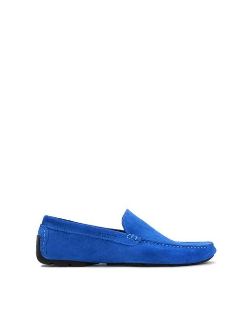 Kazar Blaue Mokassins Für Herren in Blue für Herren