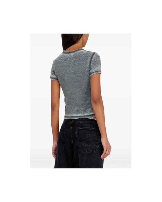 DIESEL Gray T-Shirts