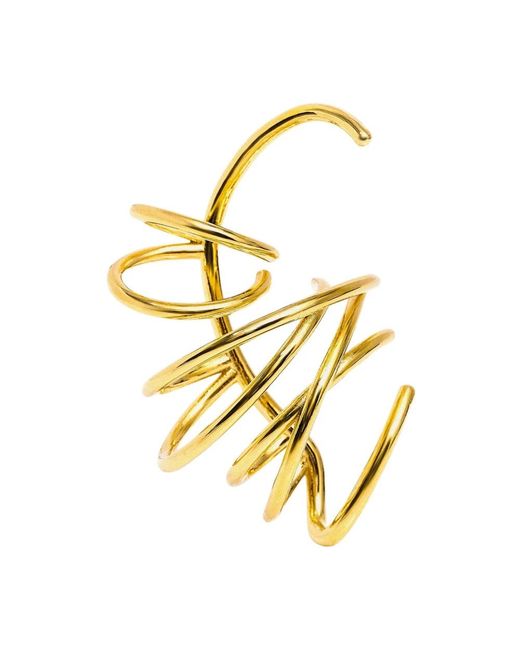 Earrings Panconesi de color Metallic