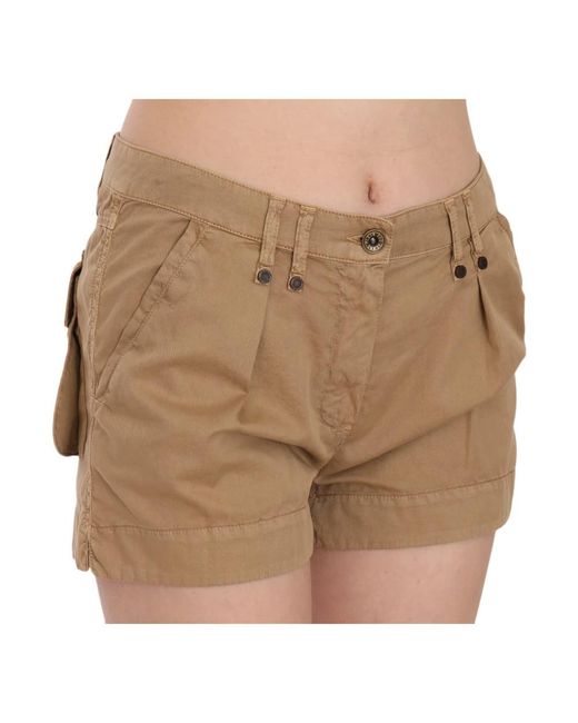 Plein Sud Natural Short Shorts