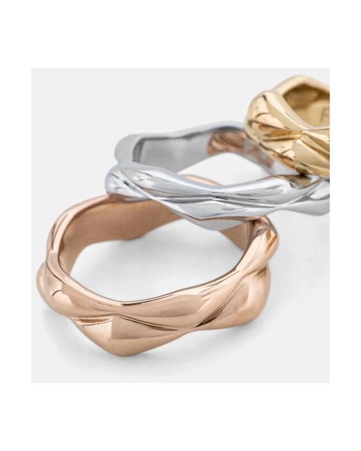 Rings Furla en coloris Metallic