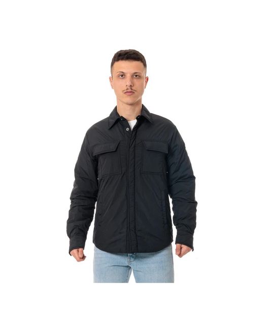 Light Jackets AFTER LABEL de hombre de color Black
