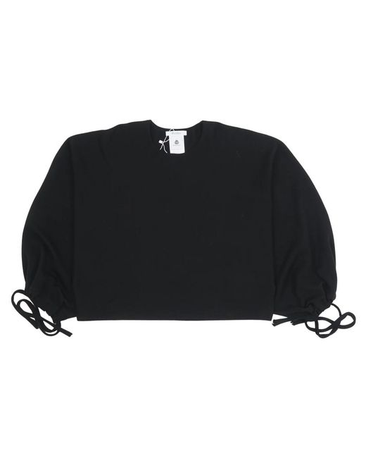 Max Mara Black Round-Neck Knitwear