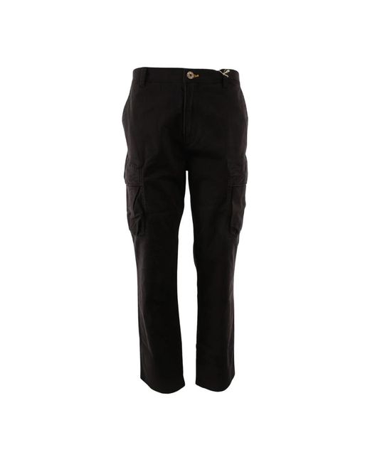 Parajumpers Black Straight Trousers for men