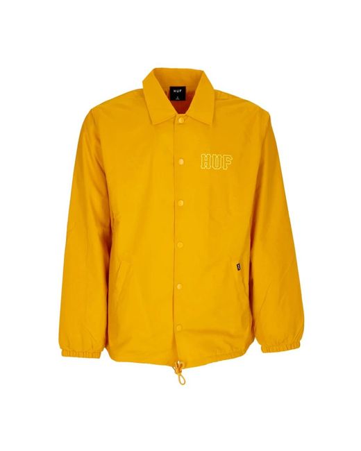 Jackets > light jackets Huf pour homme en coloris Yellow