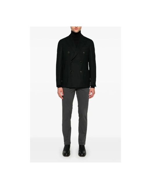 Blazers di Lardini in Black da Uomo