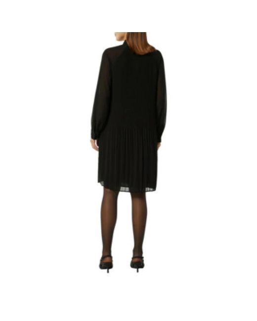 Comma, Black Einfarbiges Erwachsenenkleid