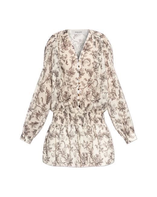 Golden Goose Deluxe Brand Natural Shirt Dresses