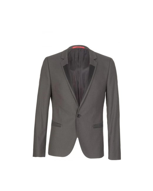 Boss Gray Blazers for men