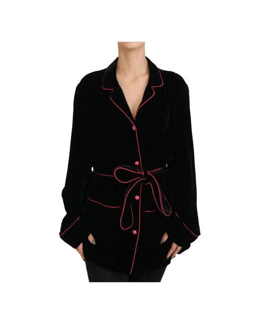 Dolce & Gabbana Black Blazers