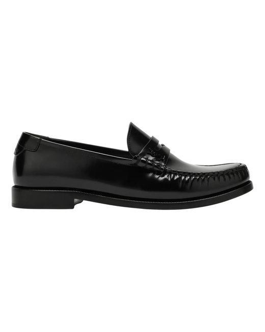 Saint Laurent Black Loafers