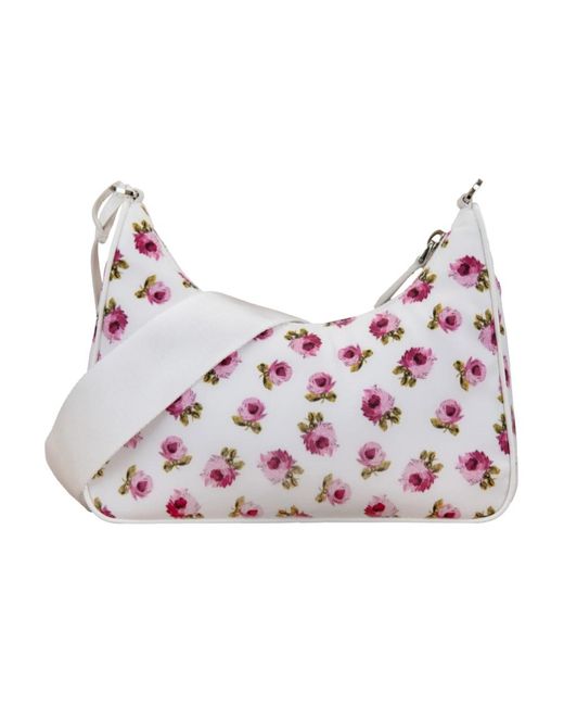 Prada Pink Shoulder Bags