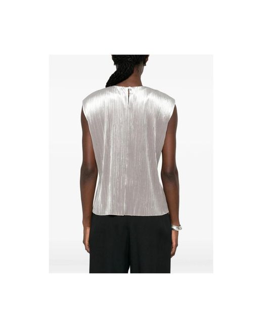Forte_forte Gray Sleeveless Tops