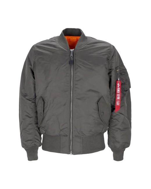 Alpha Industries Gray Bomber Jackets for men