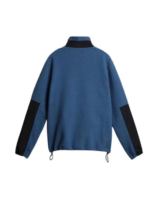 Fleece Jackets Napapijri de hombre de color Blue