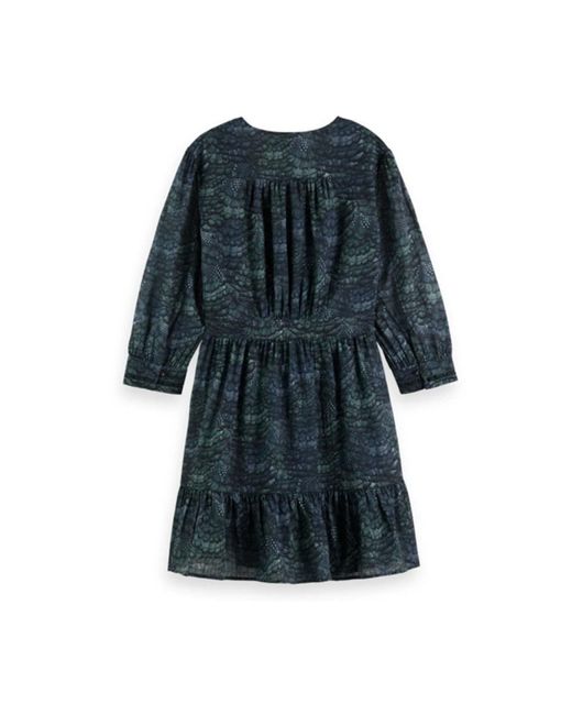 Scotch & Soda Short Dresses in het Blue