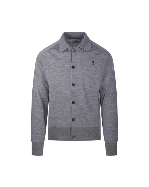 Cardigans AMI de hombre de color Gray