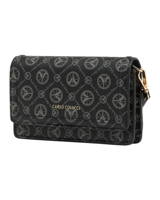 carlo colucci Black Shoulder Bags