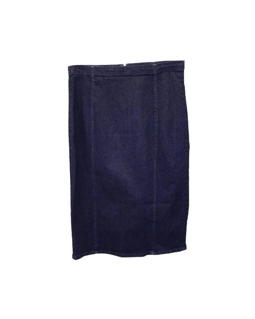 Ralph Lauren Blue Denim Skirts