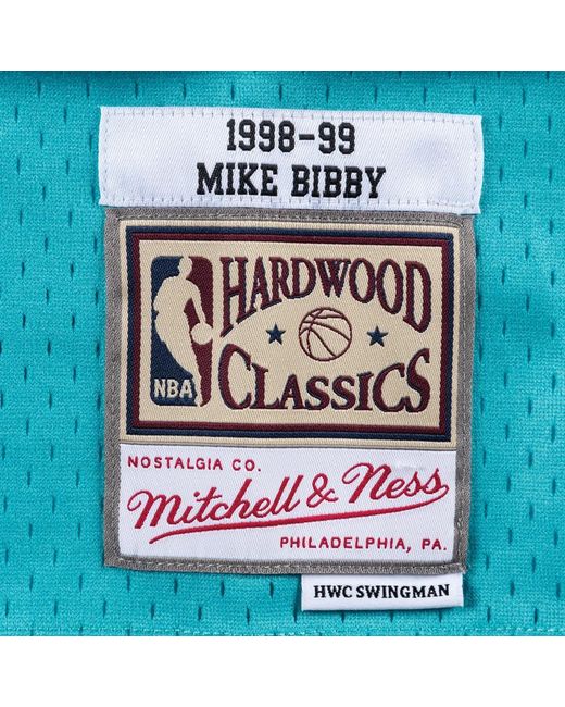 Mitchell & Ness Fitness ,Blauw ,Vancouver Grizzlies Mike Bibby Swingman Jersey in het Blue voor heren