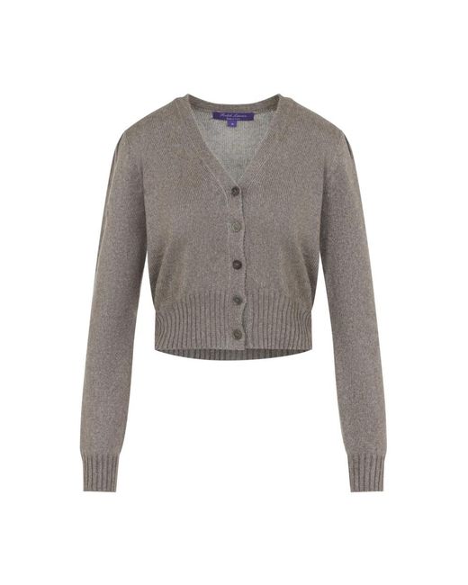 Cardigans Ralph Lauren de color Gray