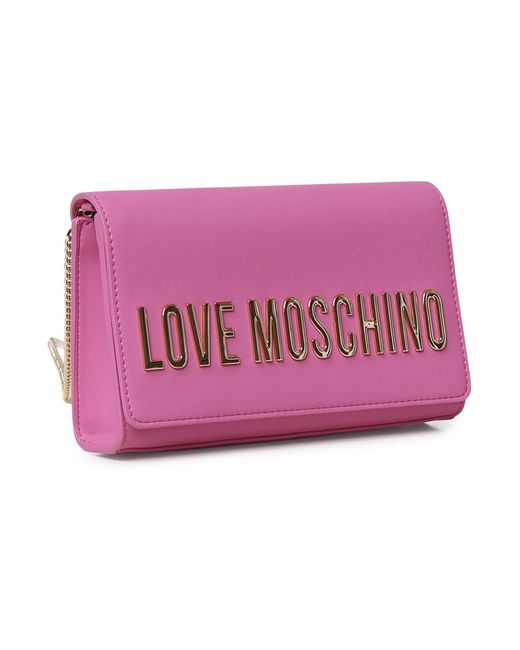 Love Moschino Pink Cross Body Bags
