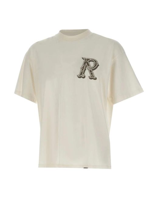 Represent Western Initial T-Shirt in het Natural voor heren