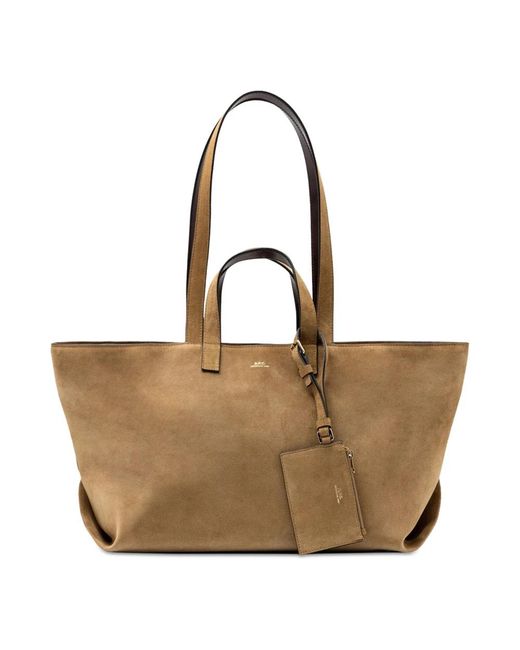 A.P.C. Brown Shopping Bags