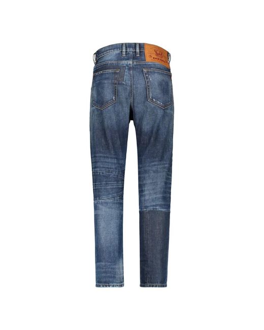 DIESEL Blue Slim-Fit Jeans for men