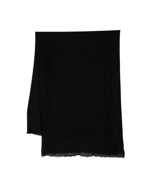 Winter scarves di Rick Owens in Black da Uomo