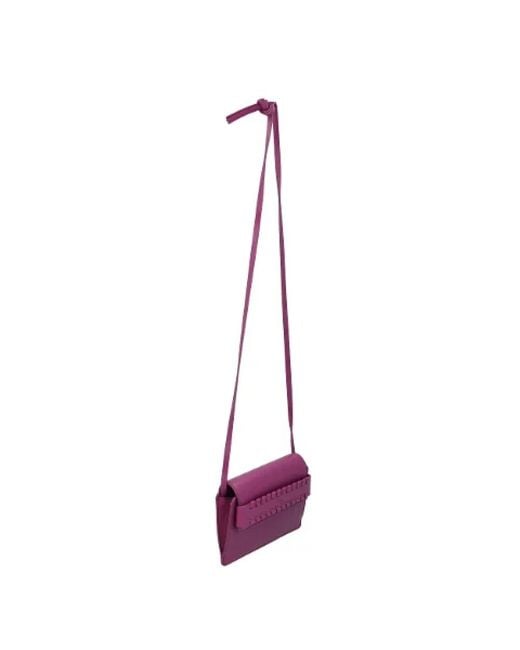 Chloé Purple Cross Body Bags