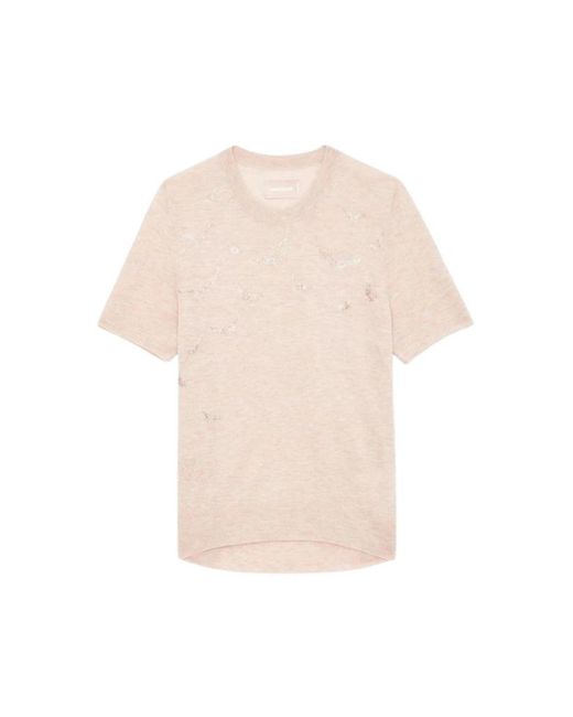 Zadig & Voltaire Natural Cashmere Knitwear