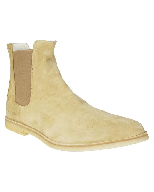 Common Projects Natural Chelsea Boots for men