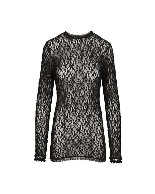 Isabel Marant Black Long Sleeve T-Shirts