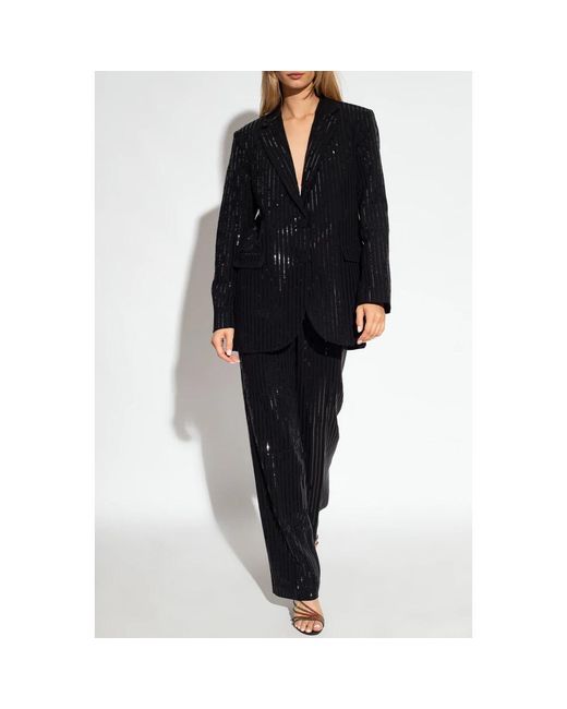 Michael Kors Black Straight Trousers