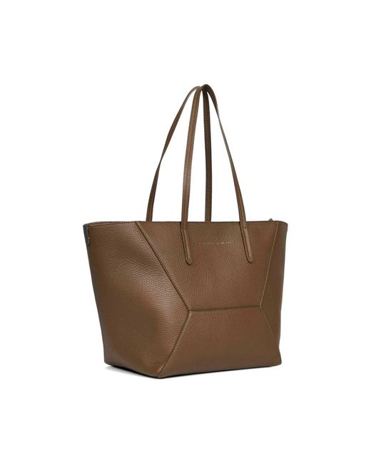 Brunello Cucinelli Brown Shopping Bags