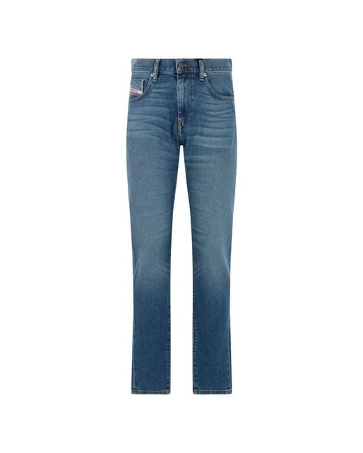 DIESEL Blue Slim-Fit Jeans for men