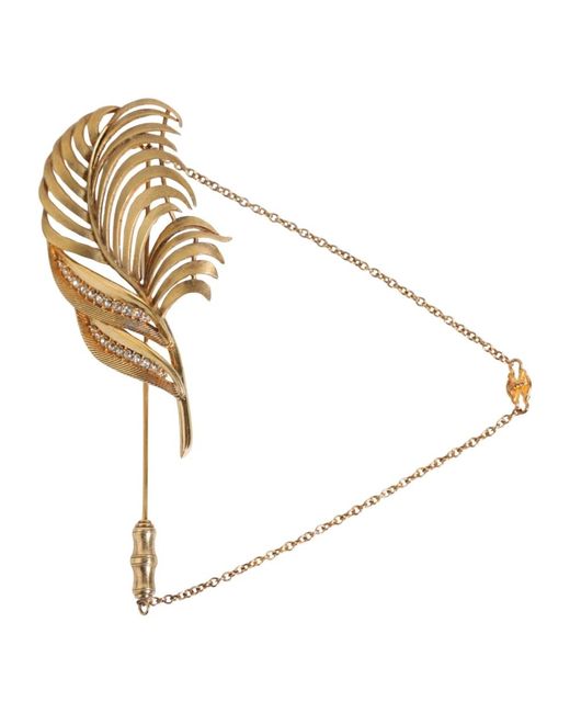 Dolce & Gabbana Brooches in het Metallic